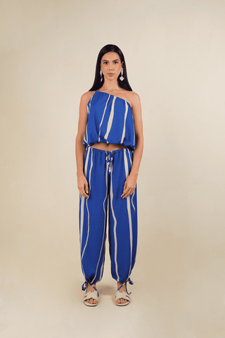 Blusa Asimetrica Onix 34BL0023 Est Azul