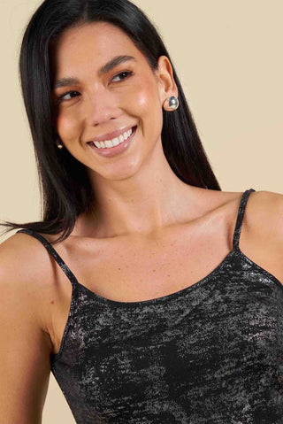 Blusa Con Textura Starry 17BL0050 Negro