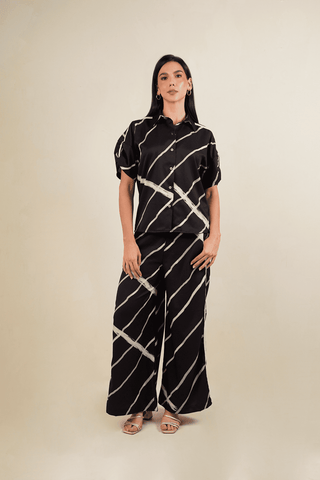 Camisa Estampada Savannah 19CM0019 Est Negro