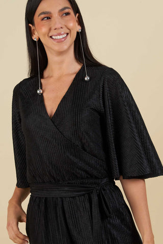 Enterizo Cruzado Glint 19EN0009 Negro