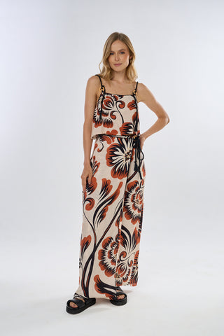 Falda Tied Up Trace 19FL0038 Est Marfil