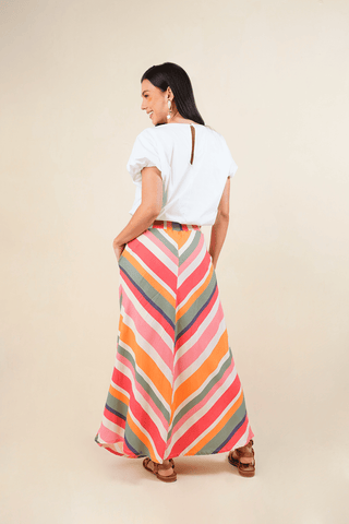 Falda Anudada Maranta 16FL0022 Rayas