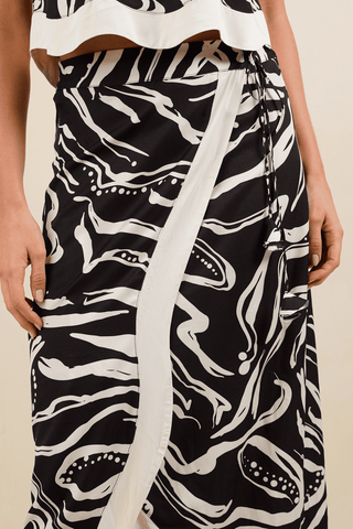 Falda Estamapa Honey 91FL0010 Est Negro