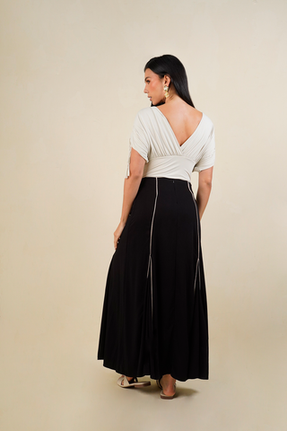 Falda Fluida Esmeralda 91FL0029 Negro