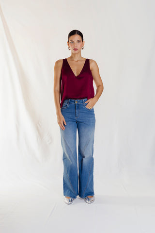 jean fit barrel bambu 22JE0050 azul