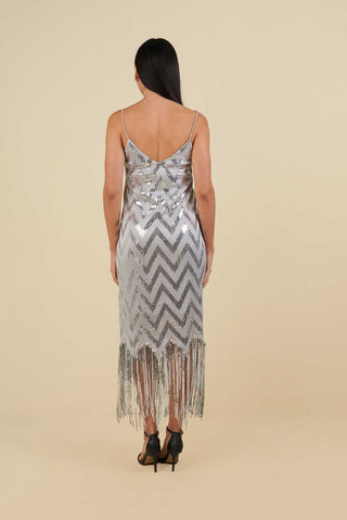 Vestido Alma 17VE0052 Plata