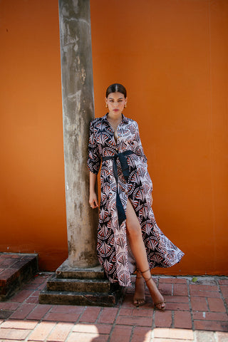 Vestido Estampado Dusk