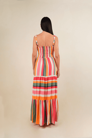 Vestido Estampado Jacinta 19VE0075 Rayas