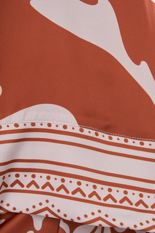 Blusa Estampada Veil 19BL0079 Est Terracota