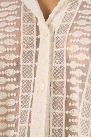Camisa en Guipur Idilio