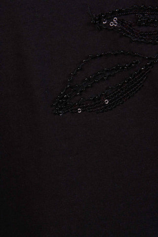 Camiseta con Aplique Flora