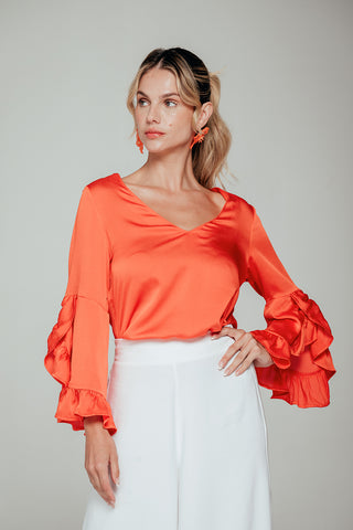 Blusa Cuello en V