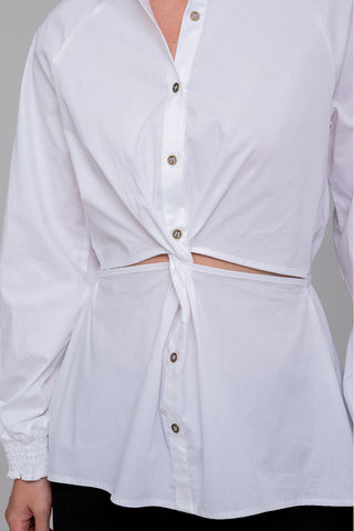 Camisa con Cut-Out
