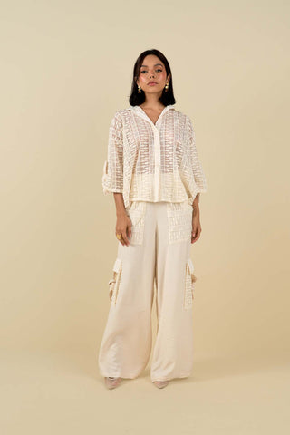 Camisa en Guipur Idilio