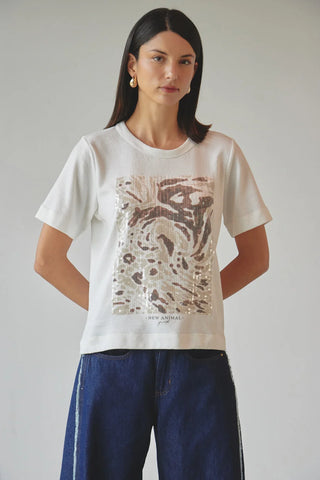 Camiseta Ivory Fauve