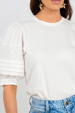 Camiseta Mangas Globo Etérea