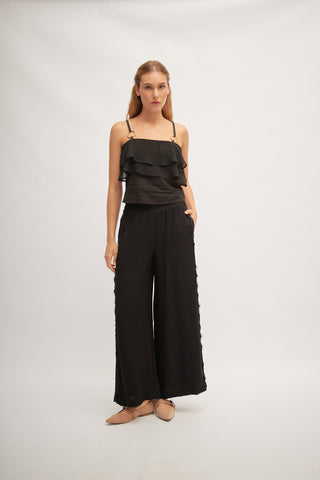 Crop Top con Volantes Sol