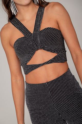 Crop Top con Cut-Out