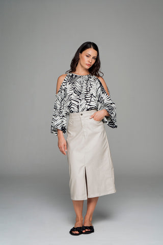 Falda Midi