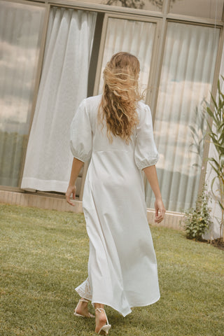 Maxi Vestido Anudado Petalé