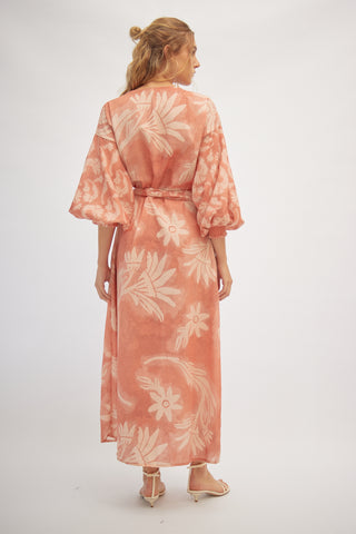 Maxi Vestido Estampado Aurum