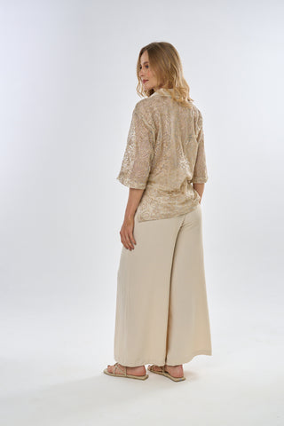 Pantalon Culotte Zefira 19PN0031 Oro