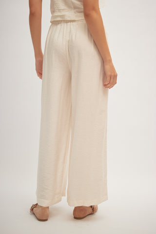 Pantalón Palazzo con Aplique Mirage