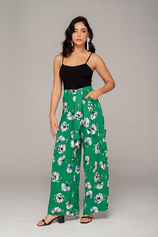 Pantalón Palazzo Estampado