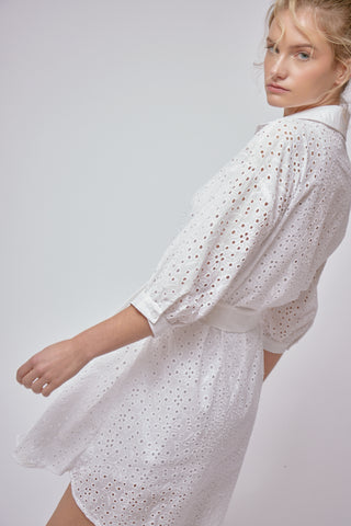 Vestido camisero Ojalillo